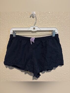 Y2K Gilly Hicks eyelet detail Sleep Shorts